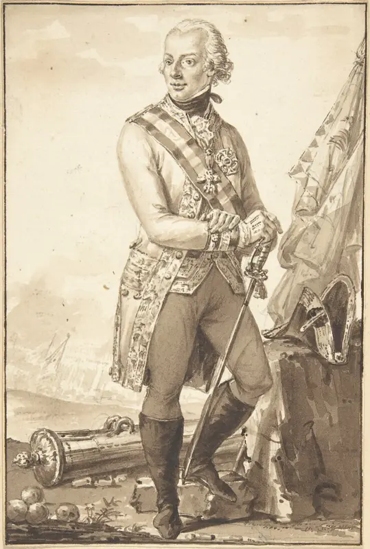 Portrait of Karl Ludwig Johann Wall Art by Jean-Baptiste-François Bosio - High-Resolution Digital Print