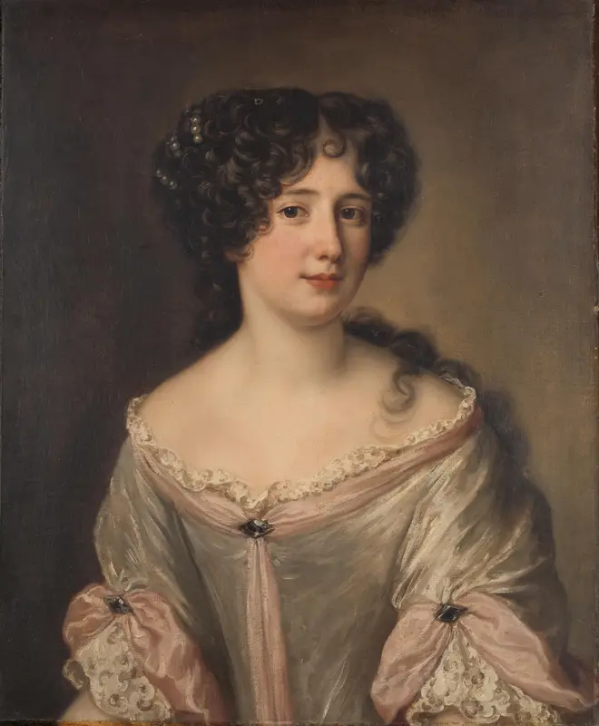 Portrait of La Duchessa Mancini Colonna (1646-1699) Wall Art by Jacob Ferdinand Voet - High-Resolution Digital Print