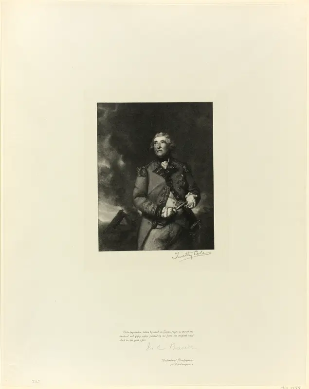 Portrait of Lord Heathfield, from Old English Masters