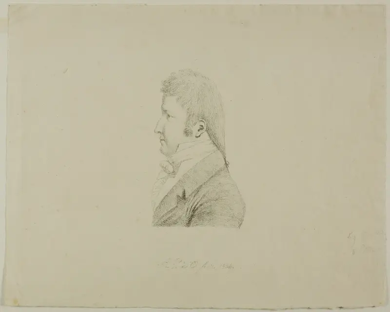 Portrait of Louis-Philippe, Duc d'Orléans Wall Art by Antoine Philippe d'Orléans - High-Resolution Digital Print