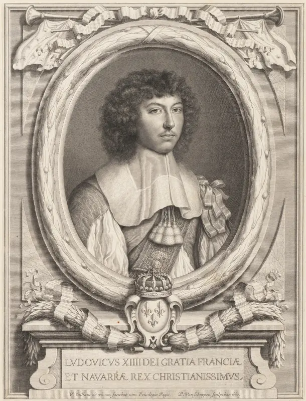 Portrait of Louis XIV Wall Art by Pieter Louis van Schuppen - High-Resolution Digital Print
