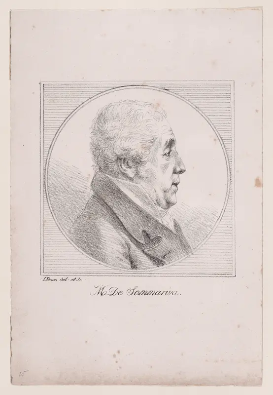 Portrait of M. de Sommarives Wall Art by Baron Dominique Vivant Denon - High-Resolution Digital Print