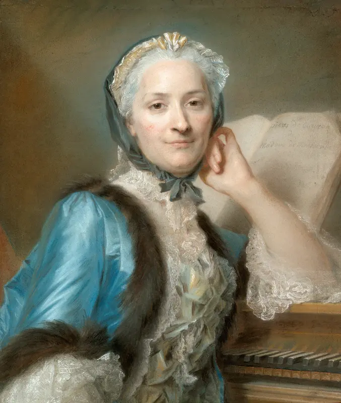 Portrait of Madame Anne-Jeanne Cassanéa de Mondonville, née Boucon (1708-1780)