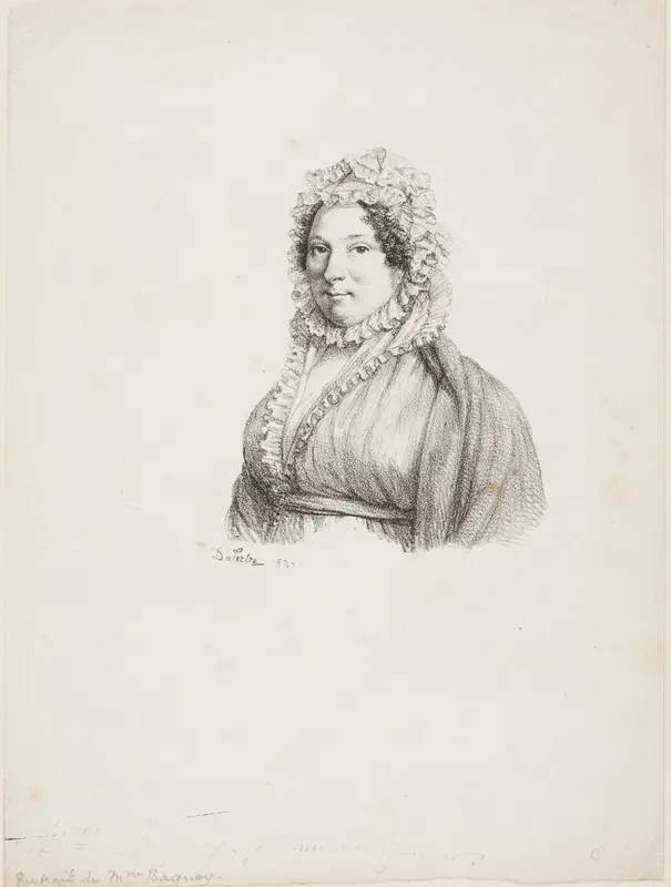 Portrait of Madame Baquoy Wall Art by André Dutertre - High-Resolution Digital Print