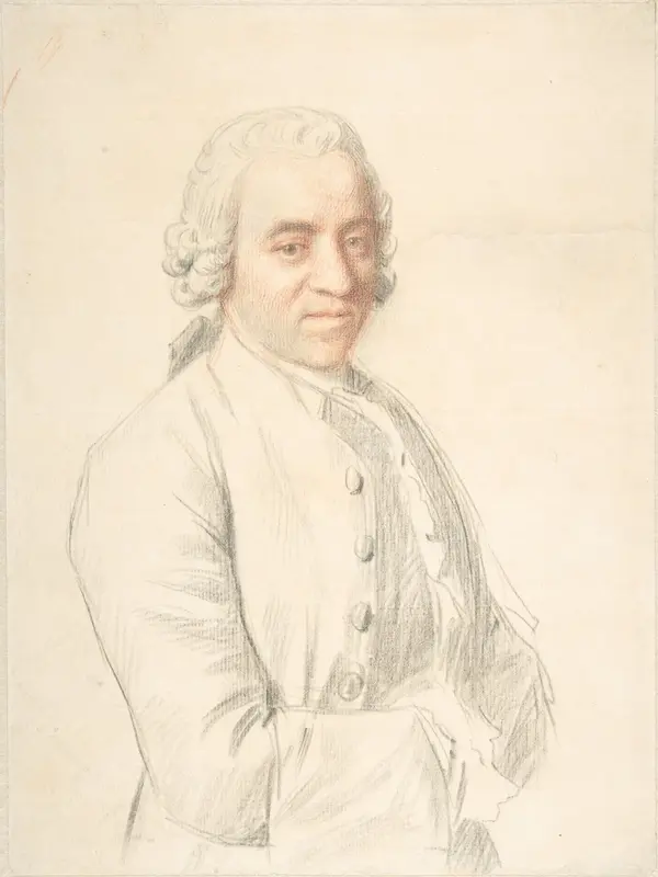 Portrait of Marc Liotard-Sarasin Wall Art by Jean Etienne Liotard - High-Resolution Digital Print