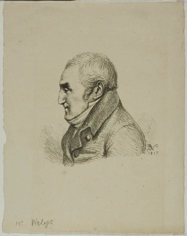 Portrait of Monsieur Nelys in Profile