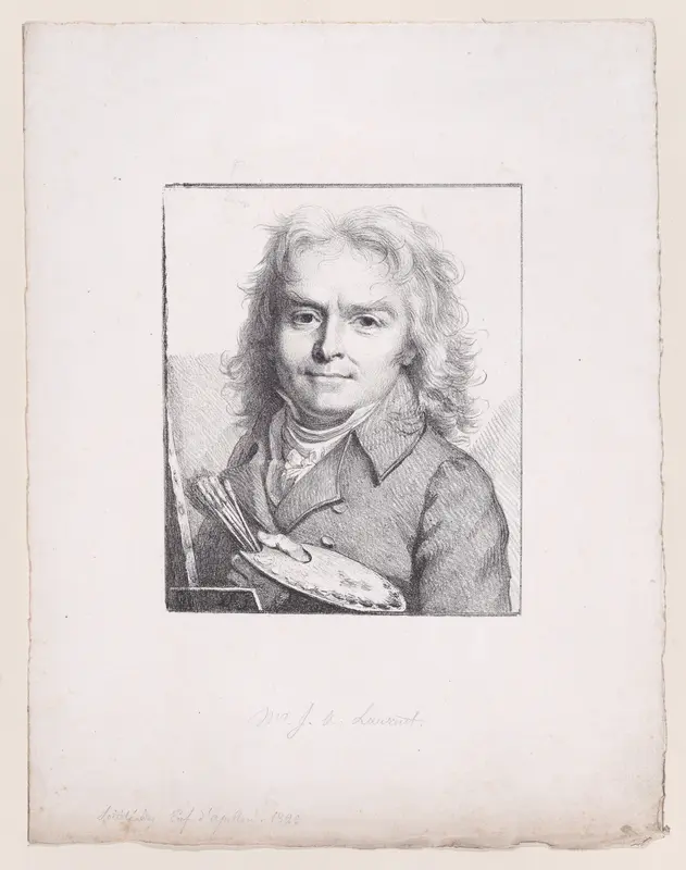 Portrait of Mr. J. A. Laurent Wall Art by Baron Dominique Vivant Denon - High-Resolution Digital Print