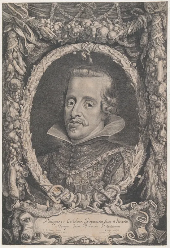 Portrait of Philip IV, King of Spain Wall Art by Jacob Louys - High-Resolution Digital Print
