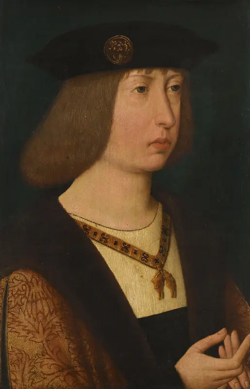 Portrait of Philip the Fair, Duke of Burgundy Wall Art by anonymous - High-Resolution Digital Print