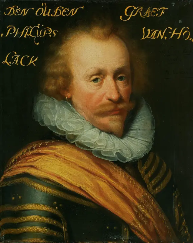 Portrait of Philips (1550-1606), Count of Hohenlohe zu Langenburg Wall Art by Unknown - High-Resolution Digital Print
