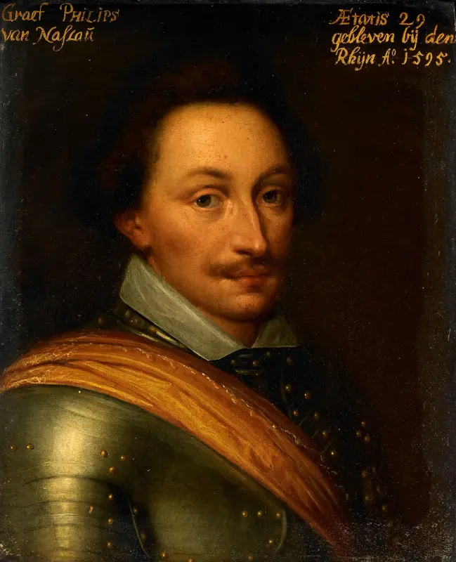 Portrait of Philips (1566-95), Count of Nassau Wall Art by anonymous - High-Resolution Digital Print