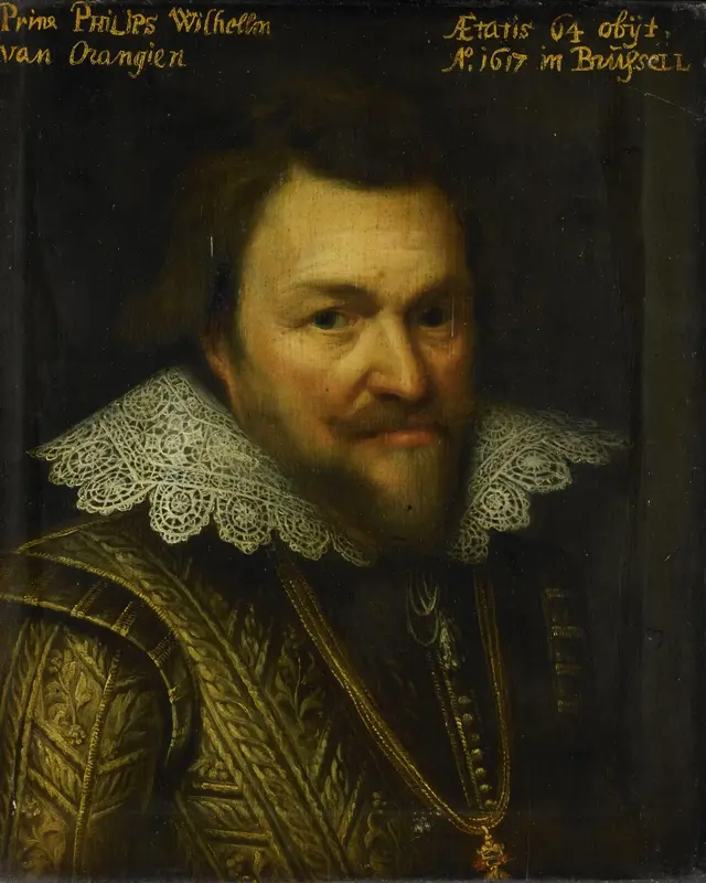 Portrait of Philips Willem (1554-1618), Prince of Orange Wall Art by Unknown - High-Resolution Digital Print