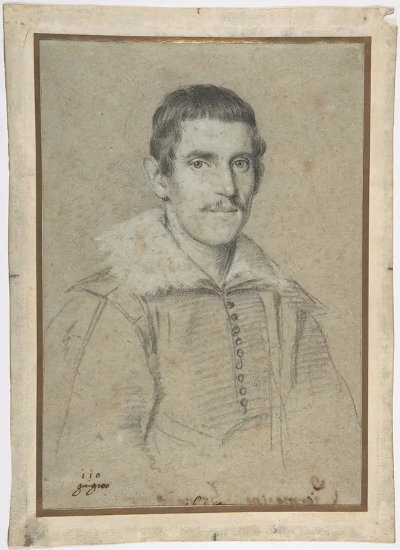 Portrait of Piermarino Bernabò Wall Art by Ottavio Leoni (Il Padovano) - High-Resolution Digital Print