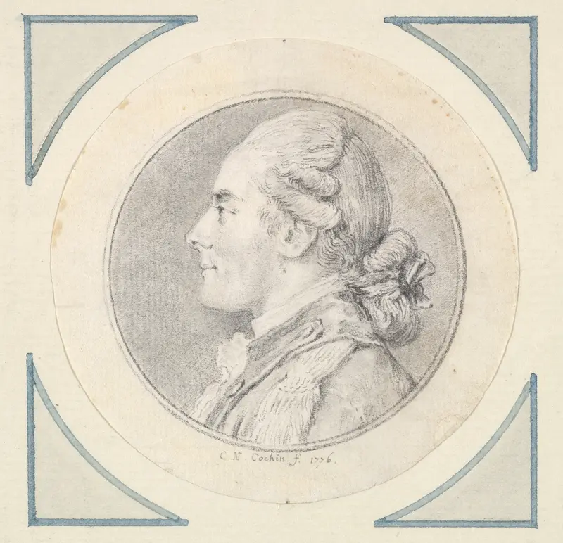 Portrait of Pierre Antoine de Boyer du Suquet Wall Art by Charles Nicolas Cochin II - High-Resolution Digital Print