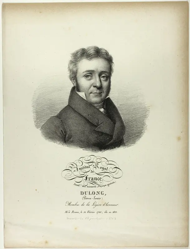 Portrait of Pierre-Louis Dulong Wall Art by Jules Boilly - High-Resolution Digital Print