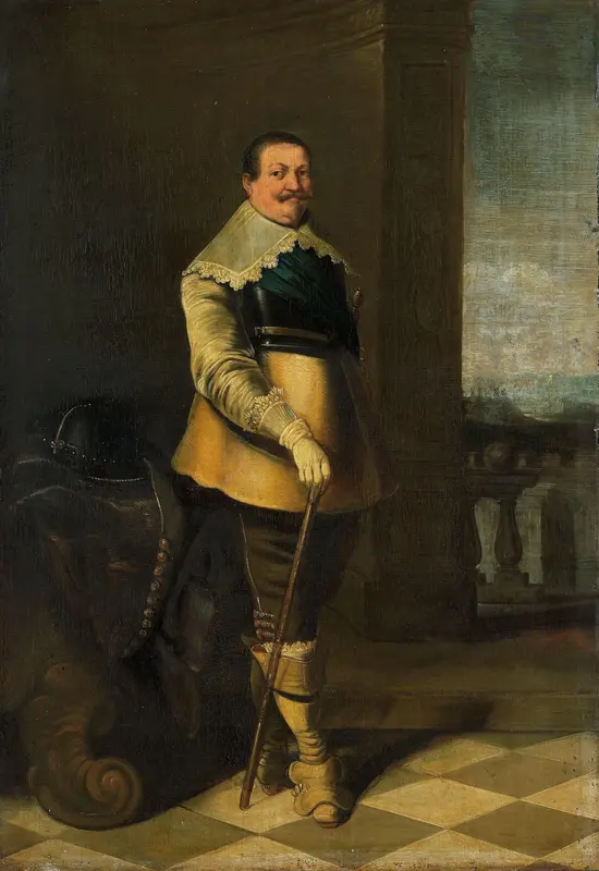 Portrait of Piet Hein (1577-1629) Wall Art by anonymous - High-Resolution Digital Print