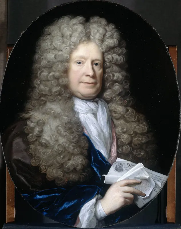Portrait of Pieter van de Poel (1654-1710) Wall Art by Arnold Boonen - High-Resolution Digital Print