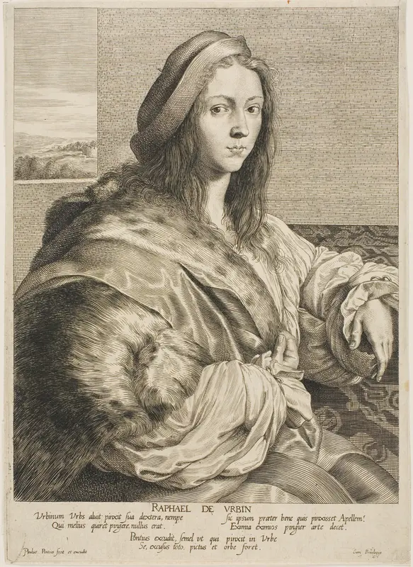 Portrait of Raphael Wall Art by Paul Pontius - High-Resolution Digital Print