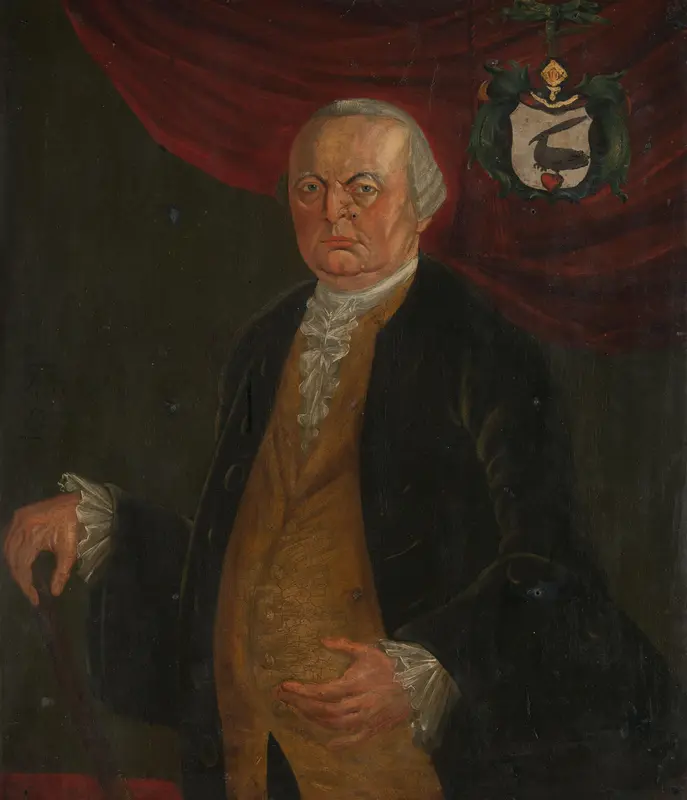 Portrait of Reinier de Klerk, Governor-General of the Dutch East India Company Wall Art by Unknown - High-Resolution Digital Print