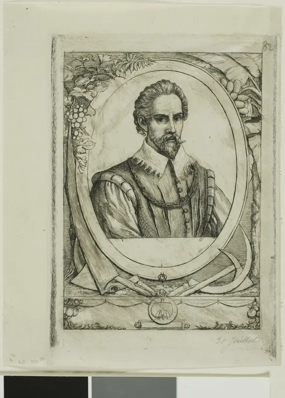 Portrait of René de Laudonnière Sablais (de Burdigale)