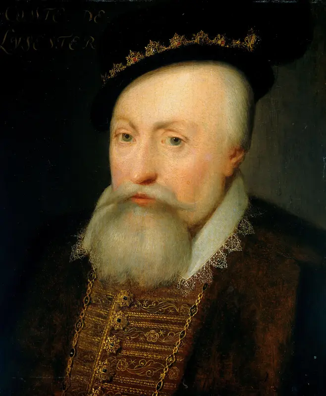 Portrait of Robert Dudley (1532-88), Earl of Leicester Wall Art by Unknown - High-Resolution Digital Print