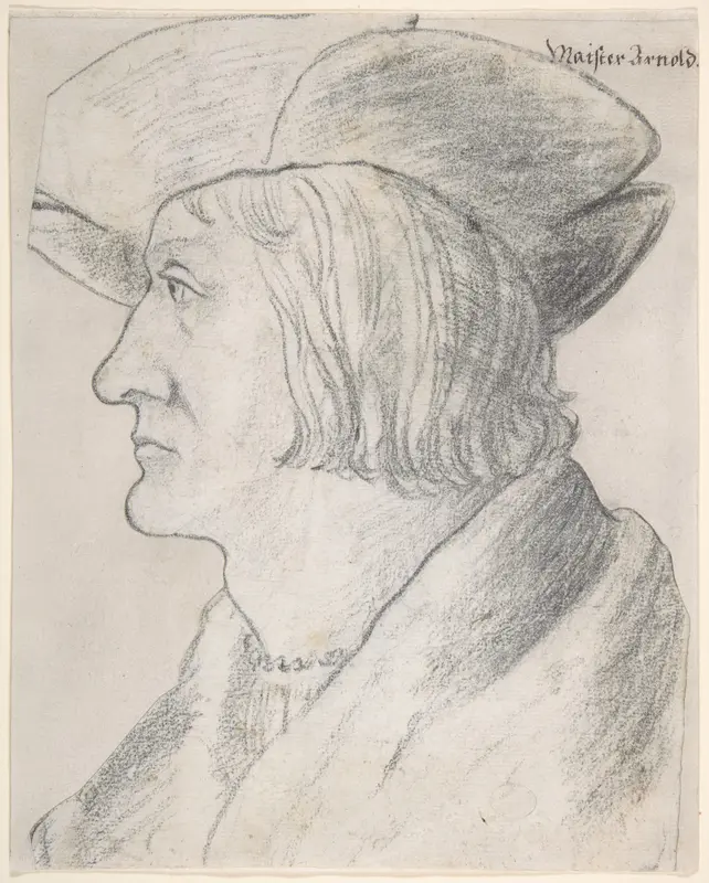 Portrait of Simon von Liebenstein (?) Wall Art by Hans Schwarz - High-Resolution Digital Print