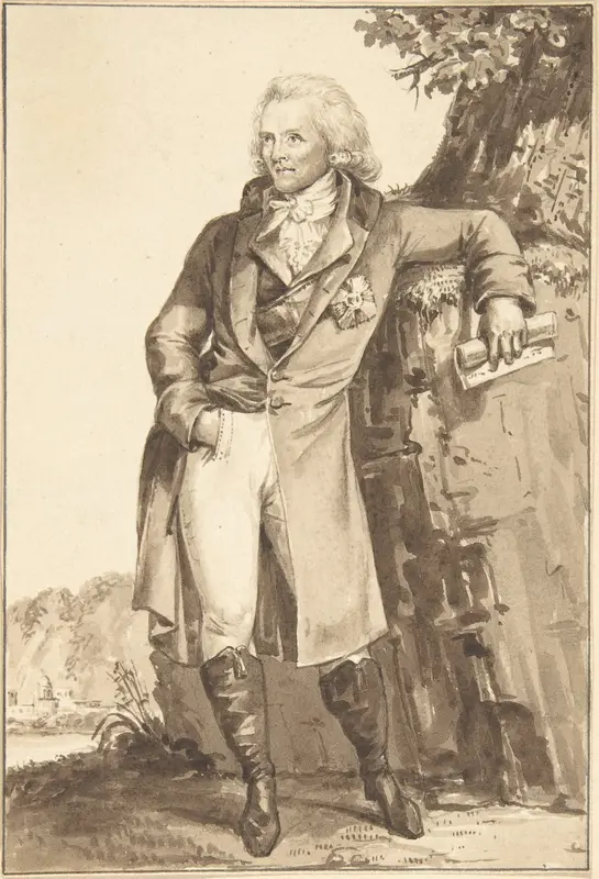 Portrait of Sir Benjamin Thompson, Count von Rumford Wall Art by Jean-Baptiste-François Bosio - High-Resolution Digital Print