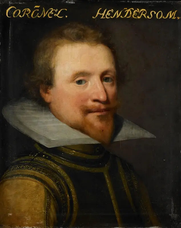 Portrait of Sir Robert Henderson of Tunnegask (1566-1622) Wall Art by Unknown - High-Resolution Digital Print