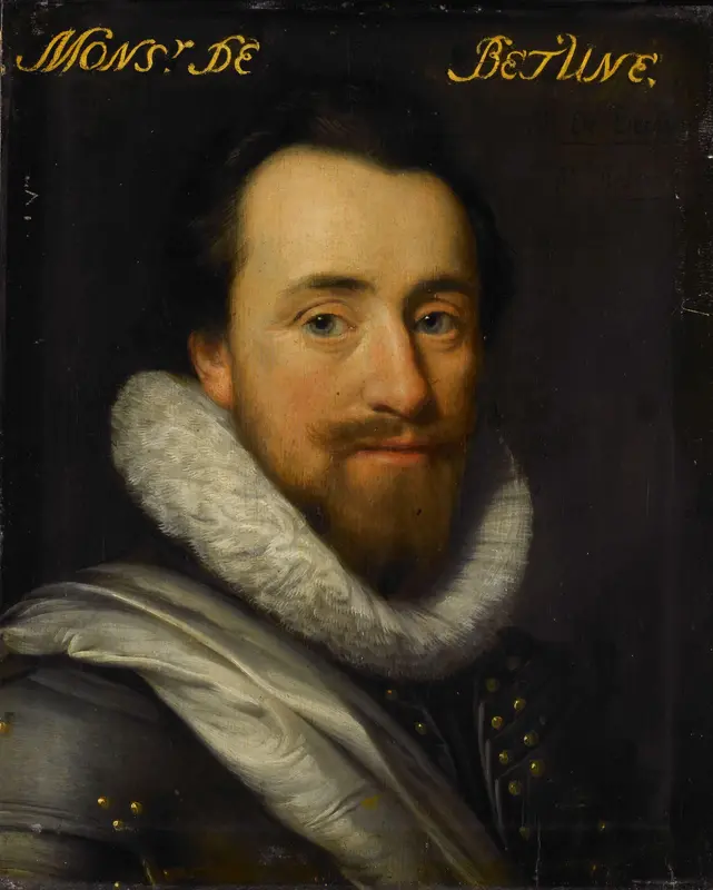 Portrait of Syrius de Bethune (?-1649), Lord of Cogni, Mareuil, le Beysel, Toulon, Conegory and Chastillon Wall Art by Unknown - High-Resolution Digital Print
