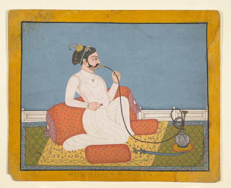 Portrait of Thakur Utham Ram Wall Art by Unknown - High-Resolution Digital Print