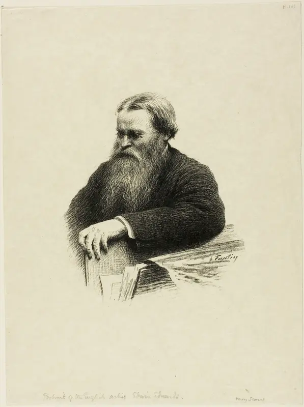 Portrait of the Artist Edwin Edwards