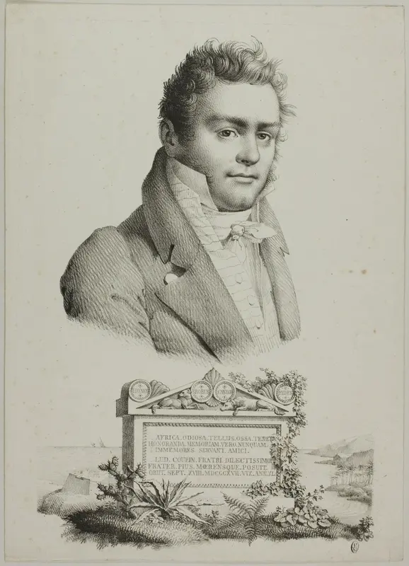 Portrait of the Artist's Brother Wall Art by Marie Philippe Coupin de La Couperie - High-Resolution Digital Print