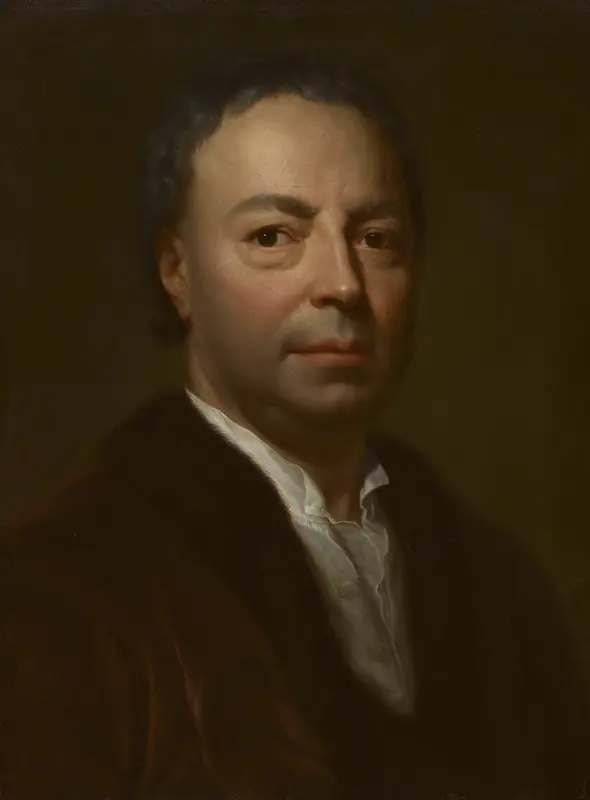 Portrait of the Artist's Father, Ismael Mengs Wall Art by Anton Raphael Mengs - High-Resolution Digital Print