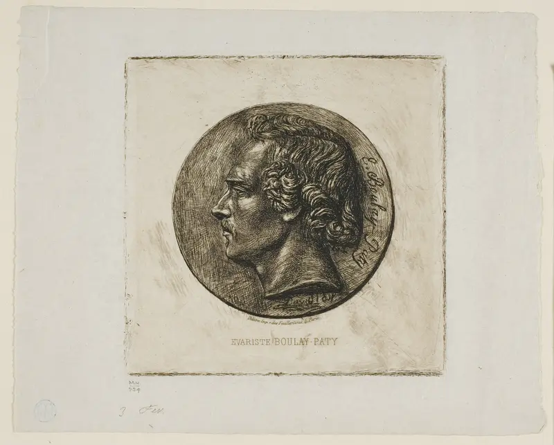 Portrait of the Poet Evariste Boulay-Paty