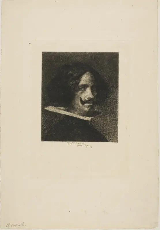 Portrait of Velasquez Wall Art by Mariano Fortuny y Marsal - High-Resolution Digital Print