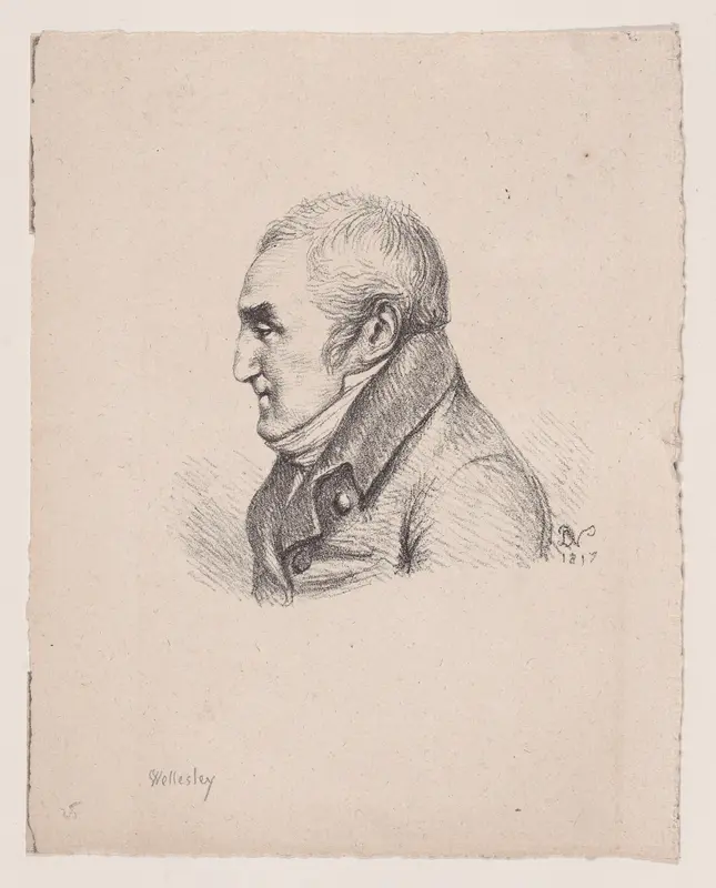 Portrait of Wellesley Wall Art by Baron Dominique Vivant Denon - High-Resolution Digital Print