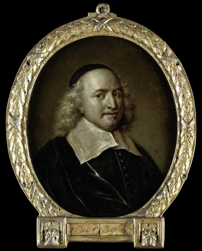 Portrait of Willem de Groot, Lawyer and Writer Wall Art by Jan Maurits Quinkhard - High-Resolution Digital Print