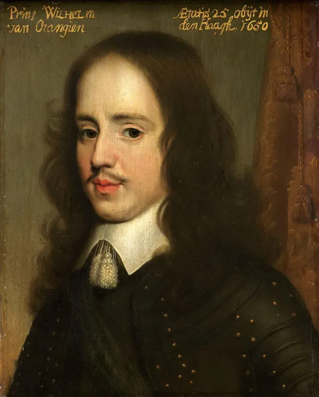 Portrait of Willem II (1626-50), Prince of Orange Wall Art by Unknown - High-Resolution Digital Print