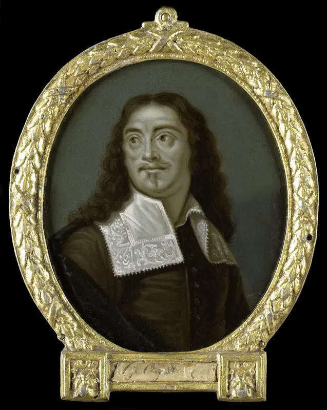 Portrait of Willem Ogier, Dramatic Poet in Antwerp Wall Art by Arnoud van Halen - High-Resolution Digital Print