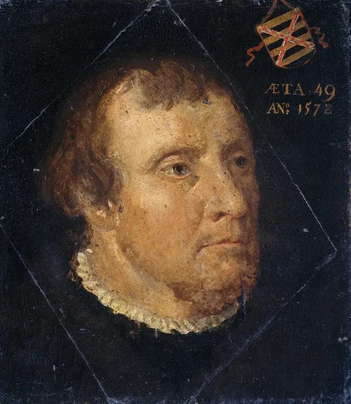 Portrait of Willem Ploos van Amstel, Bailiff of Loosdrecht Wall Art by anonymous - High-Resolution Digital Print
