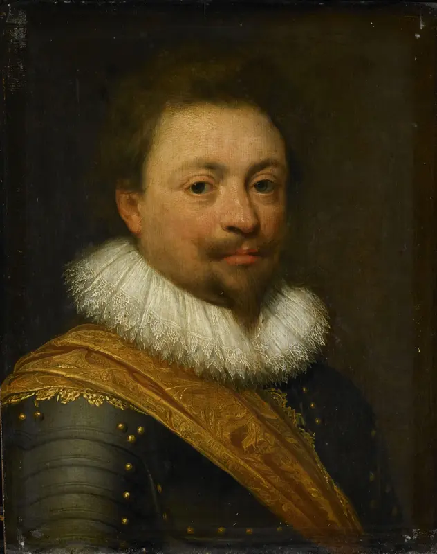 Portrait of William (1592-1642), Count of Nassau-Siegen Wall Art by Unknown - High-Resolution Digital Print