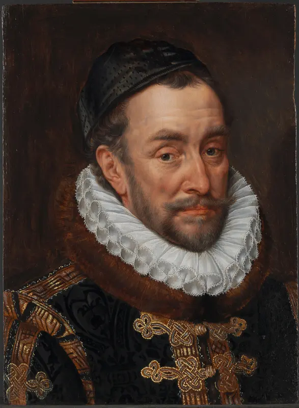 Portrait of William I, Prince of Orange Wall Art by Adriaen Thomasz. Key - High-Resolution Digital Print