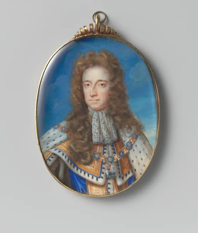 Portrait of William III (1650-1702), prince of Orange. From 1689 on king of England Wall Art by Unknown - High-Resolution Digital Print