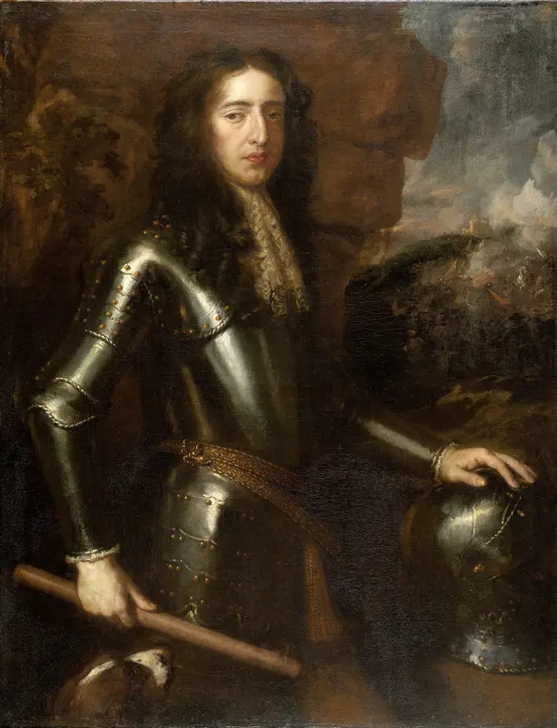 Portrait of William III (1650-1702), Prince of Orange Wall Art by Unknown - High-Resolution Digital Print