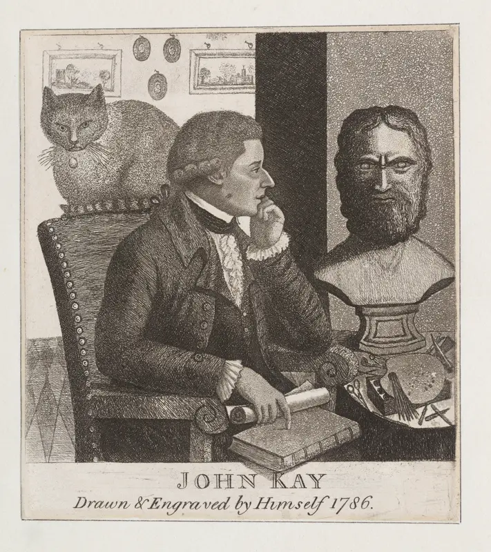 Portraits of Eminent Scotch Characters Wall Art by John Kay - High-Resolution Digital Print