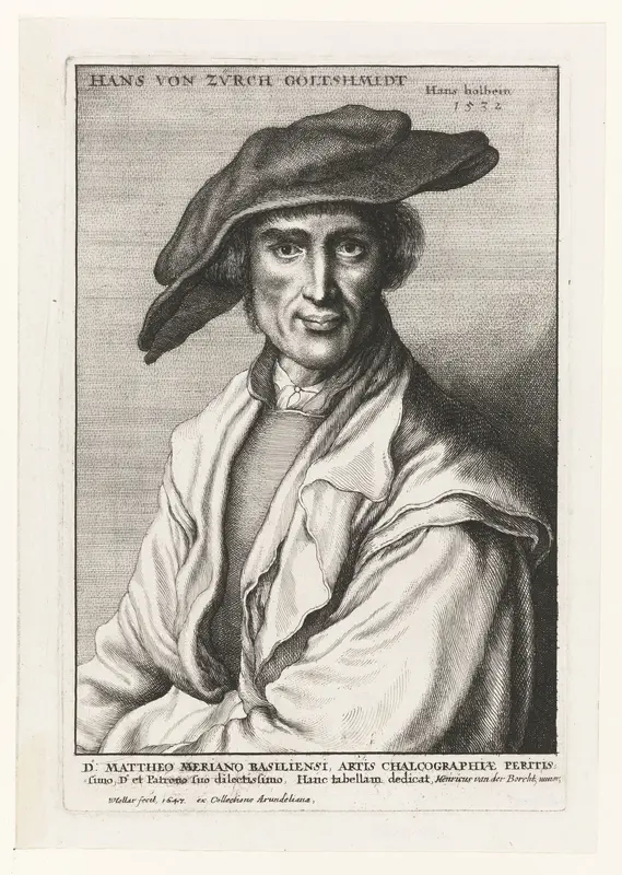 Portret Hans von Zürich Wall Art by Unknown - High-Resolution Digital Print