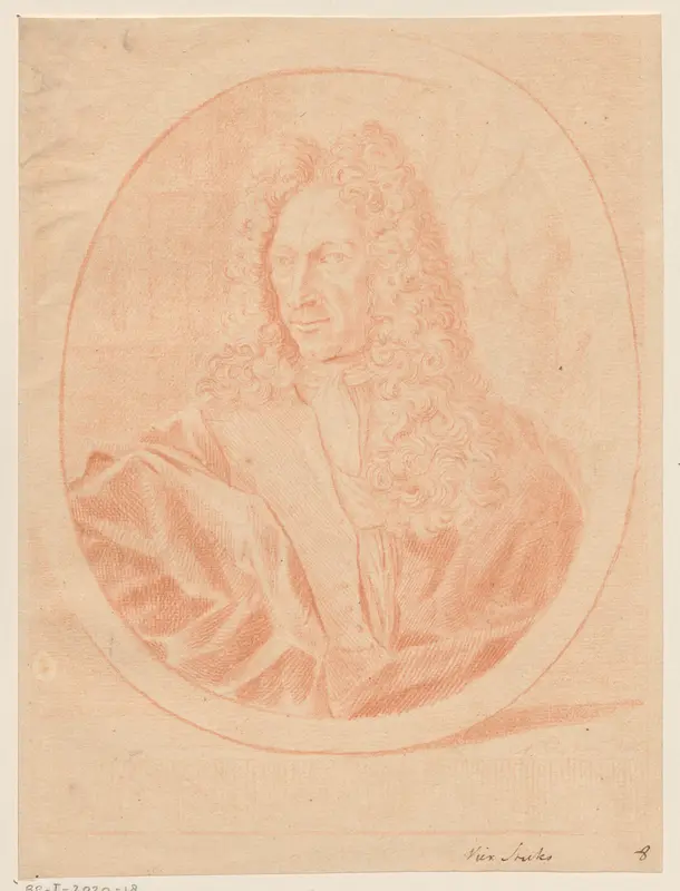 Portret van Abraham Bogaert Wall Art by Unknown - High-Resolution Digital Print