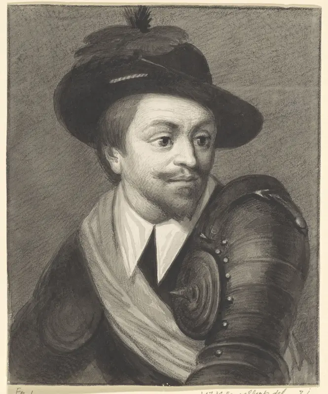 Portret van Adolf, graaf van Nassau Wall Art by Willem Jodocus Mattheus Engelberts - High-Resolution Digital Print