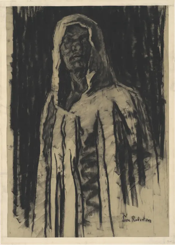 Portret van Adolphe Boutard in boernoes Wall Art by Unknown - High-Resolution Digital Print