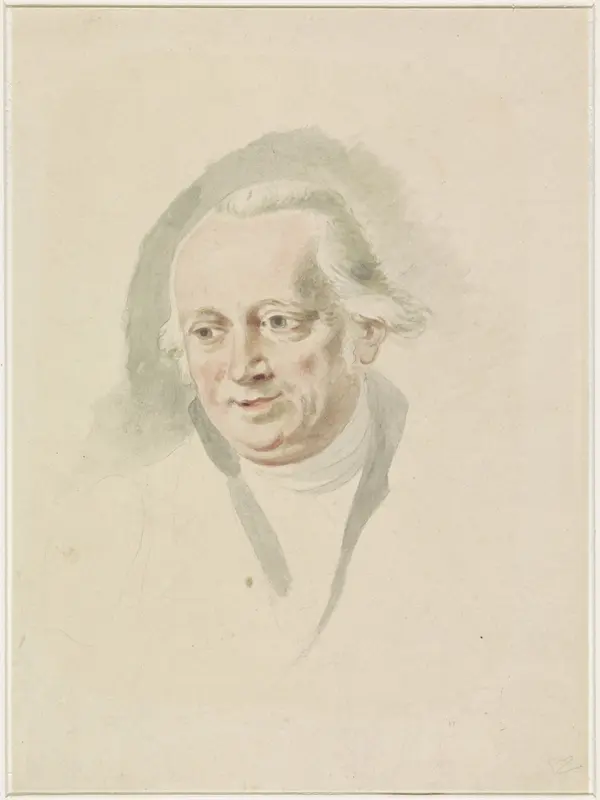 Portret van Adriaan de Lelie Wall Art by anonymous - High-Resolution Digital Print